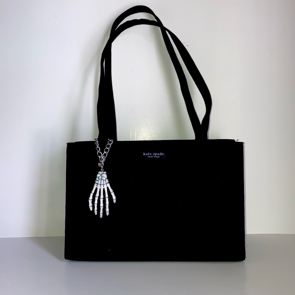 Kate Spade Sam icon black nylon purse